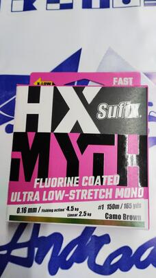 Monofilamento Fluorine HX-MYTH 150mtrs