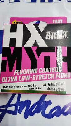 Monofilamento Fluorine HX-MYTH 300mtrs