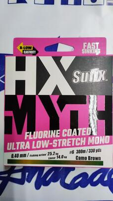 Monofilamento Fluorine HX-MYTH 300mtrs